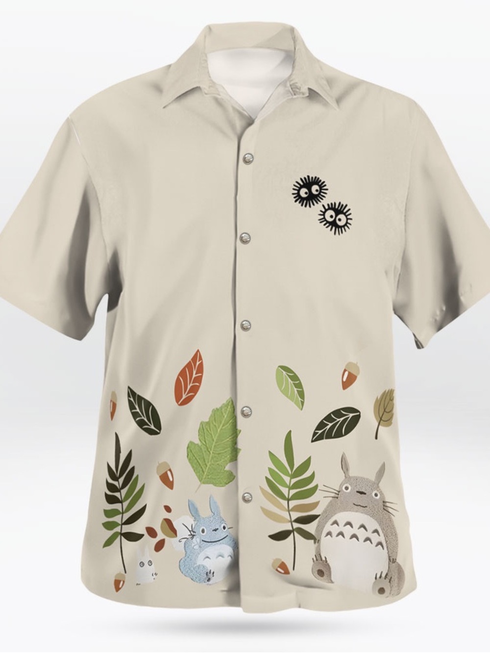 STUDIO GHILBI MY NEIGHBOR TOTORO MENS SHIRT SZ XS NWT